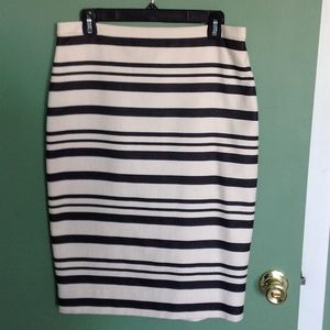 Linen Cotten blend J Crew Skirt